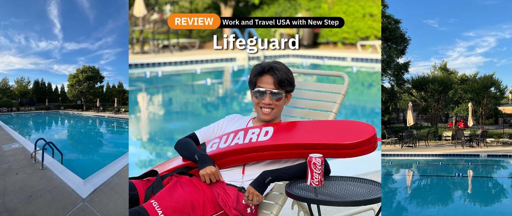 รีวิว Work & Travel งาน Lifeguard, Ellicott, Maryland | 2026 | Tonnam