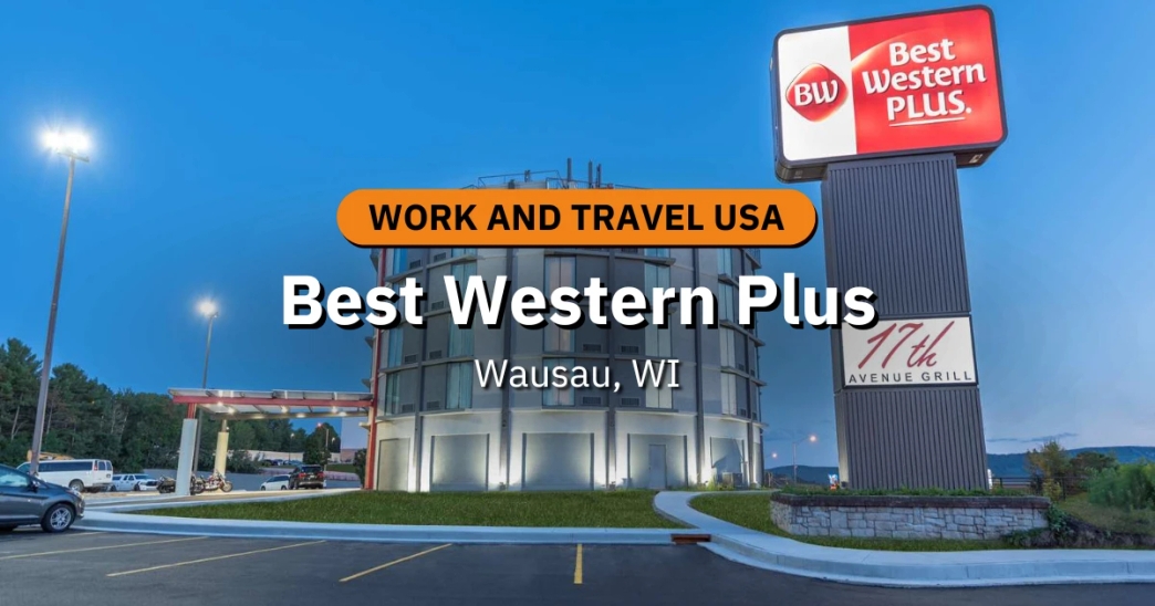 โลโก้ Best Western Plus newstep new step work and travel Wausau Wisconsin