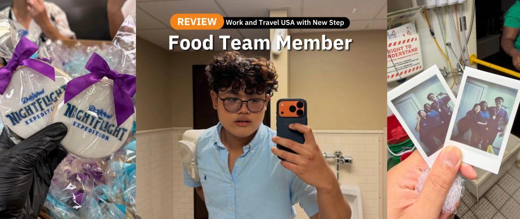 รีวิว Work & Travel งาน Food Team Member, Dollywood | 2026 | Mickey