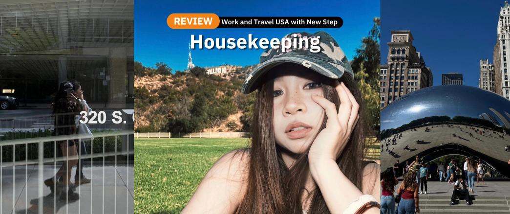 รีวิว Work & Travel งาน Housekeeper ที่ Motel 6 เมือง Naperville รัฐ Illinois | 2026 | Chorfha